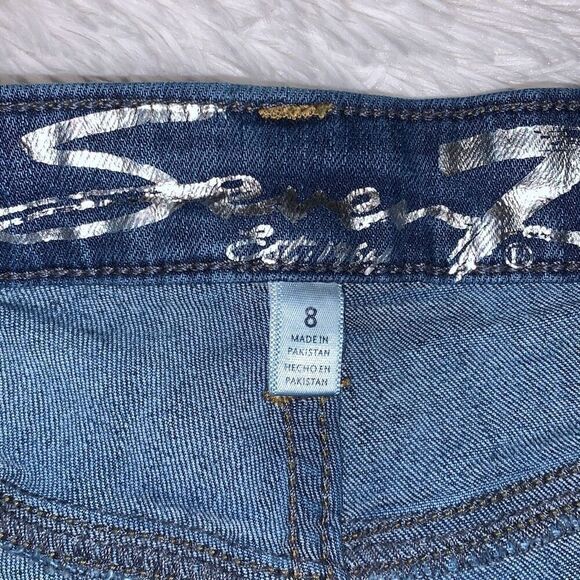 Seven Weekend Cut Off Jean Shorts Women’s Size 8 - Picture 14 of 15